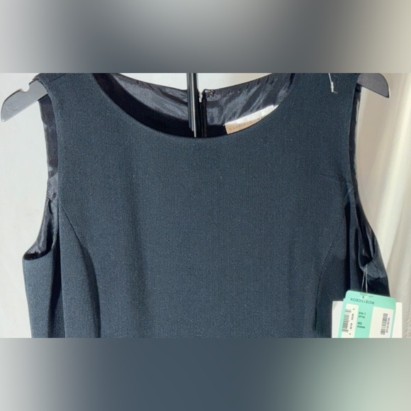 NWT Garfield and Marks Black Midi Dress Business Casual Office Classic Size 10 - Picture 5 of 16